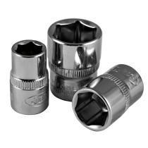JBM 13320 - VASO CORTO  HEX 3/8' DE 17MM CROMADO