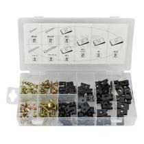JBM 53366 - ESTUCHE DE TORNILLOS Y TUERCAS TIPO U 170PCS