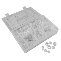 JBM 53370 - ESTUCHE DE PASACABLES DE GOMA 180PCS