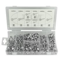 JBM 53354 - ESTUCHE DE TORNILLOS AUTORROSCANTES 200PCS