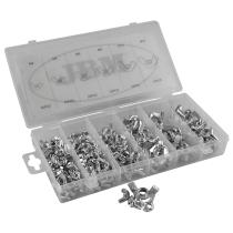 JBM 53365 - ESTUCHE DE TUERCAS MARIPOSA 150PCS