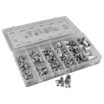 JBM 53361 - ESTUCHE DE REMACHES TUERCA DE ALUMINIO 150PCS