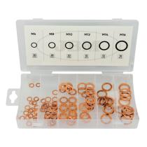 JBM 53353 - ESTUCHE DE ARANDELAS DE COBRE 110PCS