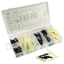 JBM 53434 - ESTUCHE DE CONECTORES DE MANGUERA 65PCS