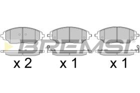 Bremsi BP3599 - PASTTILLA DE  FRENO | BRAKE PADS