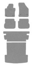 Pool Line 965G1.5840 - JGO. ALFOMBRAS PRIVILEGE GRIS MOD. VOLKSWAGEN CADDY III.2 /