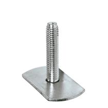 Pool Line 190012 - FIJACIONES 25MM UNIVERSALES POOL LINE GUIA ALUMINIO ( 4 UD)