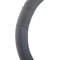 Pool Line 608192 - CUBREVOLANTE 100% PIEL 'COWBOY LUXURY' COLOR NEGRO HILO AZ