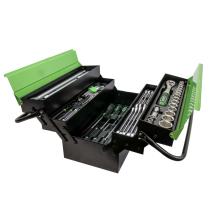 JBM 53565 - CAJA METÁLICA CON HERRAMIENTAS 63 PIEZAS CINCADO
