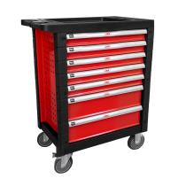 JBM 53762 - CARRO DE HERRAMIENTAS 7 CAJONES ROJO - VACÍO