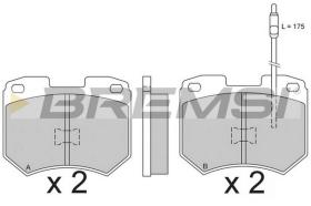 Bremsi BP2141 - PASTIGLIE FRENO | BRAKE PADS