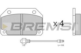 Bremsi BP2154 - PASTIGLIE FRENO | BRAKE PADS