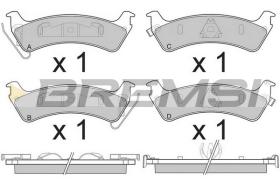 Bremsi BP2777 - PASTTILLA DE  FRENO | BRAKE PADS
