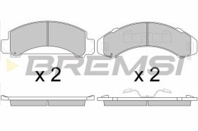 Bremsi BP2782 - BRAKE PADS
