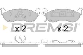 Bremsi BP2883 - PASTTILLA DE  FRENO | BRAKE PADS