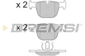 Bremsi BP3558 - PASTTILLA DE  FRENO | BRAKE PADS