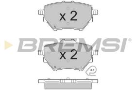 Bremsi BP3561 - PASTIGLIE FRENO | BRAKE PADS