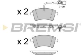 Bremsi BP3562 - PASTTILLA DE  FRENO | BRAKE PADS