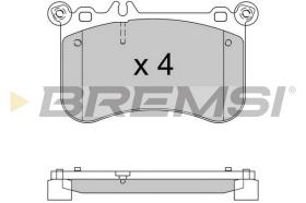 Bremsi BP3563 - PASTILLA DE FRENO | BRAKE PADS