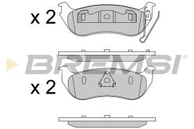 Bremsi BP3576 - PASTTILLA DE  FRENO | BRAKE PADS