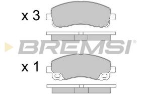 Bremsi BP3582 - PASTILLA DE FRENO | BRAKE PADS