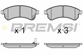 Bremsi BP3584 - PASTTILLA DE  FRENO | BRAKE PADS