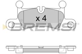 Bremsi BP3585 - PASTTILLA DE  FRENO | BRAKE PADS