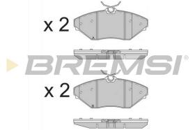 Bremsi BP3588 - PASTIGLIE FRENO | BRAKE PADS