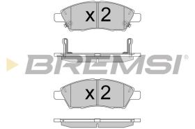 Bremsi BP3589 - PASTILLA DE FRENO | BRAKE PADS