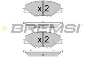 Bremsi BP3591 - PASTILLA DE FRENO | BRAKE PADS