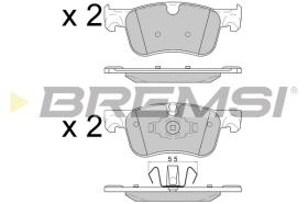 Bremsi BP3597 - PASTILLA DE FRENO | BRAKE PADS
