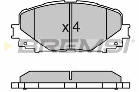Bremsi BP3600 - PASTTILLA DE  FRENO | BRAKE PADS