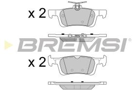 Bremsi BP3602 - PASTTILLA DE  FRENO | BRAKE PADS