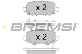 Bremsi BP3604 - PASTILLA DE FRENO | BRAKE PADS