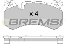 Bremsi BP3609 - PASTTILLA DE  FRENO | BRAKE PADS