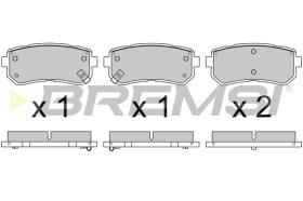 Bremsi BP3614 - PASTTILLA DE  FRENO | BRAKE PADS