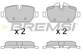 Bremsi BP3616 - PASTILLA DE FRENO | BRAKE PADS