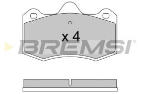 Bremsi BP3617 - PASTILLA DE FRENO | BRAKE PADS