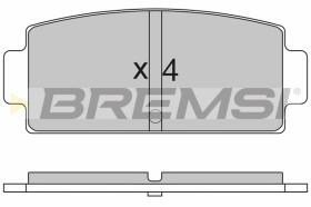 Bremsi BP3620 - PASTILLA DE FRENO | BRAKE PADS