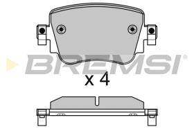 Bremsi BP3623 - PASTTILLA DE  FRENO | BRAKE PADS