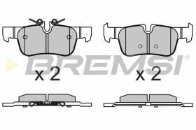 Bremsi BP3633 - PASTILLA DE FRENO | BRAKE PADS