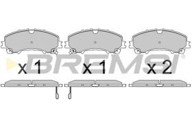 Bremsi BP3638 - PASTTILLA DE  FRENO | BRAKE PADS