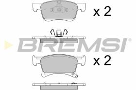 Bremsi BP3644 - PASTTILLA DE  FRENO | BRAKE PADS