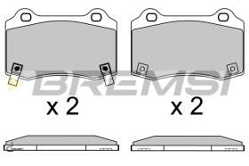 Bremsi BP3649 - PASTTILLA DE  FRENO | BRAKE PADS