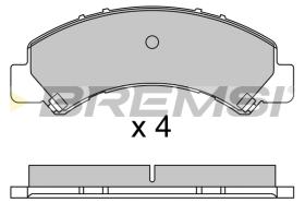Bremsi BP3650 - PASTILLA DE FRENO | BRAKE PADS