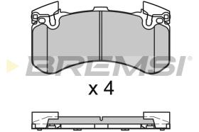 Bremsi BP3654 - PASTTILLA DE  FRENO | BRAKE PADS