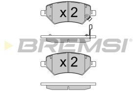 Bremsi BP3656 - PASTILLA DE FRENO | BRAKE PADS