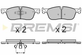 Bremsi BP3667 - PASTILLA DE FRENO | BRAKE PADS