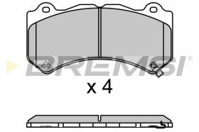 Bremsi BP3670 - PASTILLA DE FRENO | BRAKE PADS