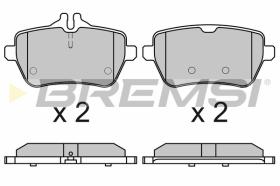 Bremsi BP3672 - PASTIGLIE FRENO | BRAKE PADS